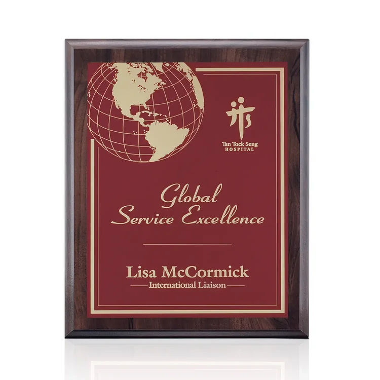 Farnsworth Marietta - Cherry Finish Plaque #3