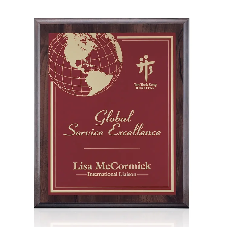Farnsworth Marietta - Cherry Finish Plaque #5