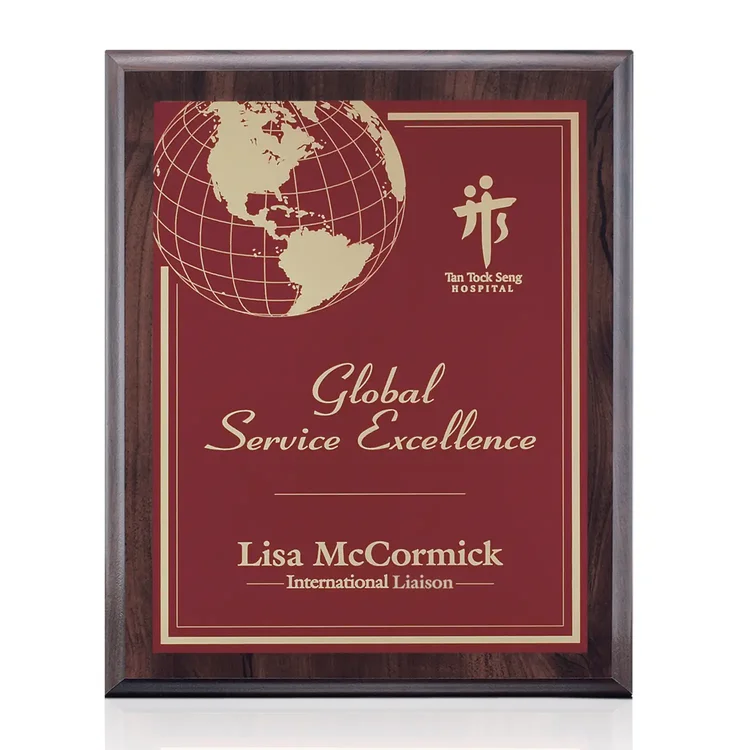 Farnsworth Marietta - Cherry Finish Plaque #6