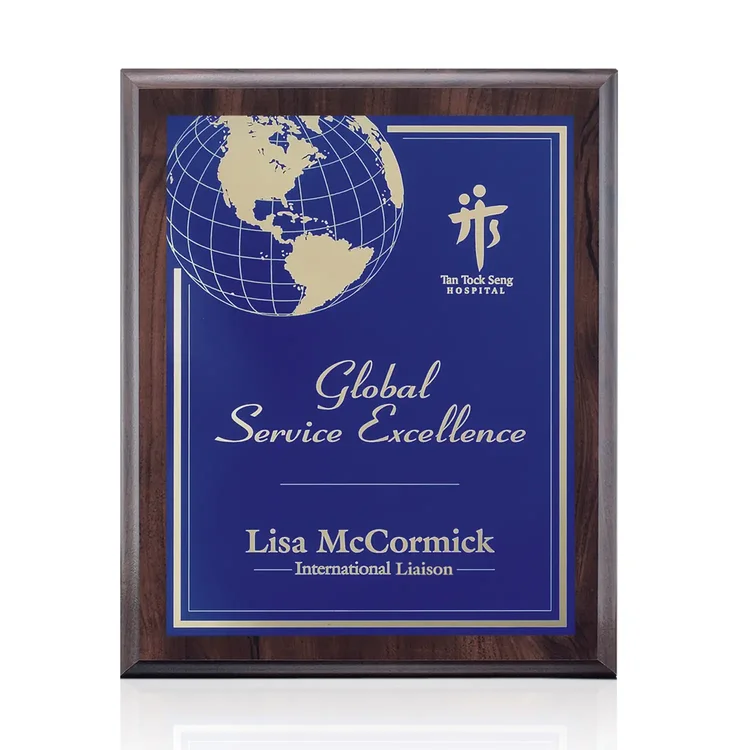 Farnsworth Marietta - Cherry Finish Plaque #9