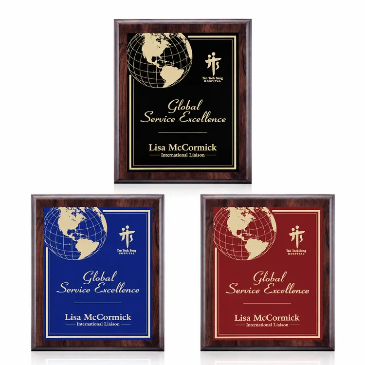 Farnsworth Marietta - Cherry Finish Plaque