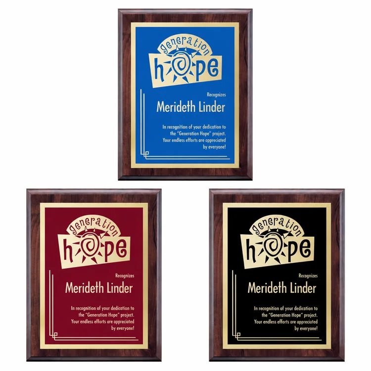 Plaque Farnsworth Simplicity - Fini cerisier