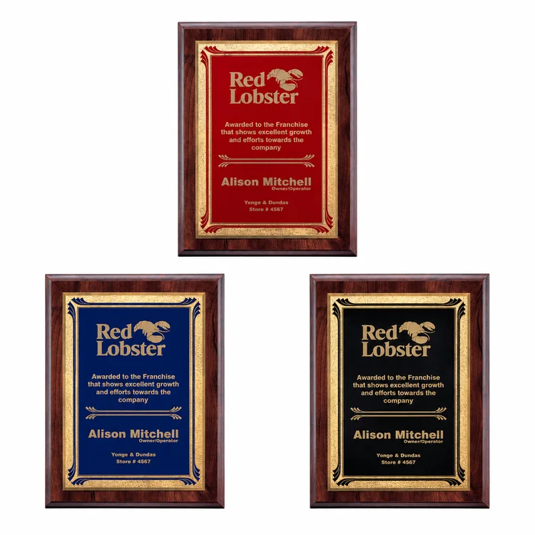 Farnsworth Sonata - Cherry Finish Plaque