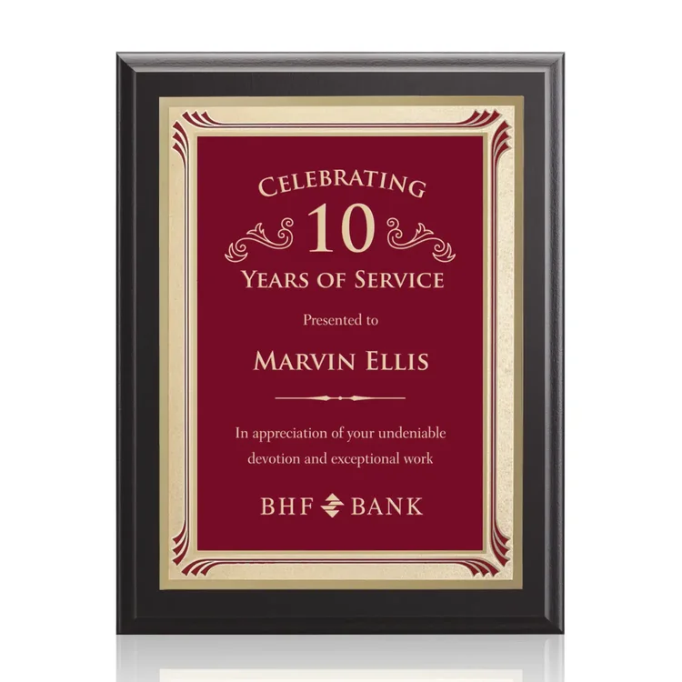 Farnsworth Sonata - Black Finish Plaque #2