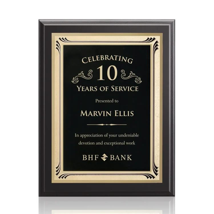Farnsworth Sonata - Black Finish Plaque #3