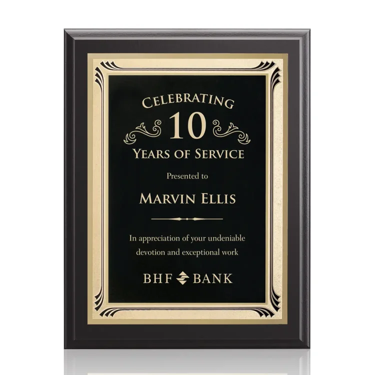 Farnsworth Sonata - Black Finish Plaque #4