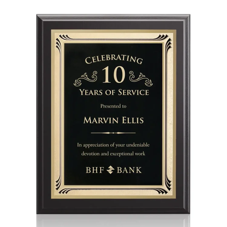 Farnsworth Sonata - Black Finish Plaque #5