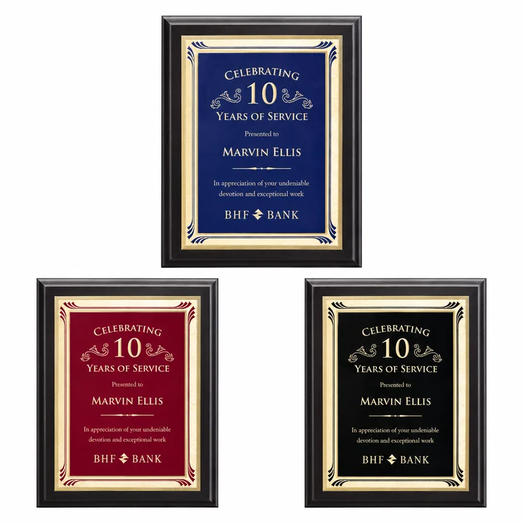 Farnsworth Sonata - Black Finish Plaque