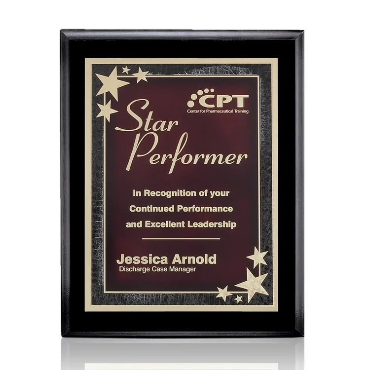 Farnsworth Starburst - Black Finish Plaque #3