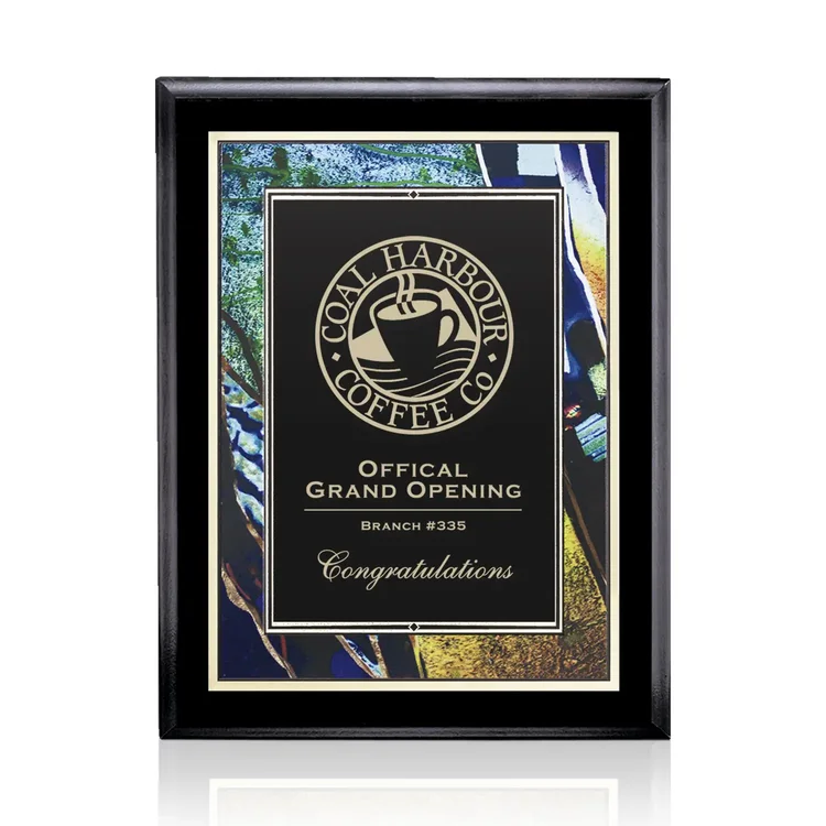 Farnsworth Verdi - Black Finish Plaque #2