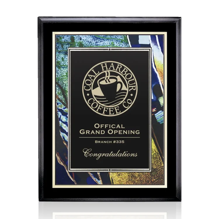 Farnsworth Verdi - Black Finish Plaque #3