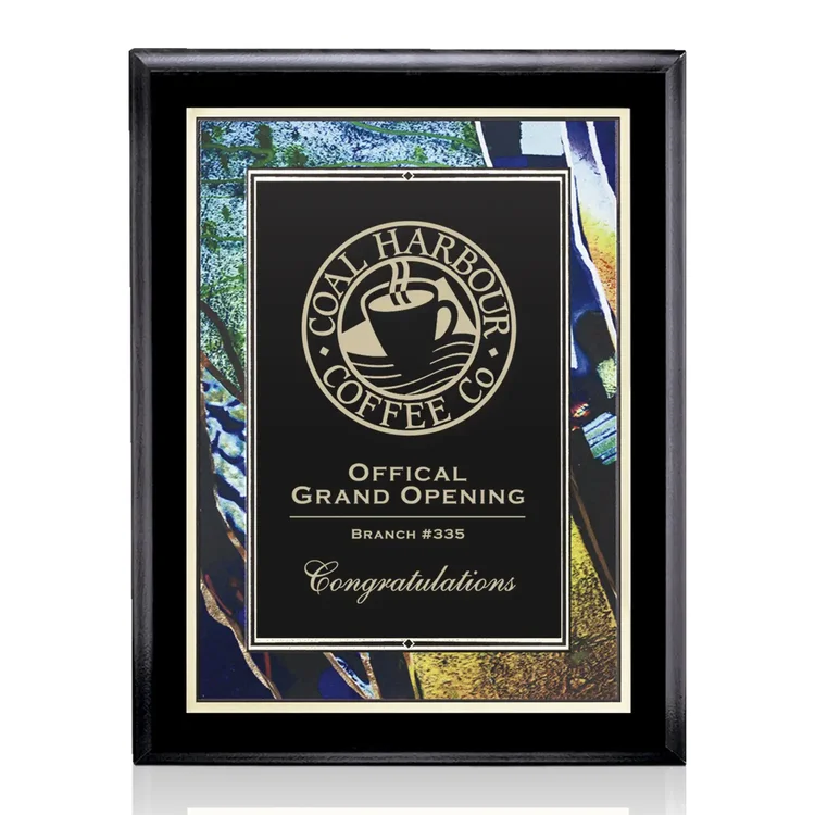 Farnsworth Verdi - Black Finish Plaque #4