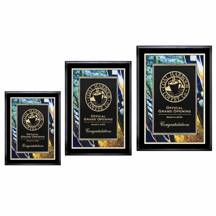 Farnsworth Verdi - Black Finish Plaque