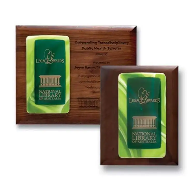 Fusion Walnut Plaque #2