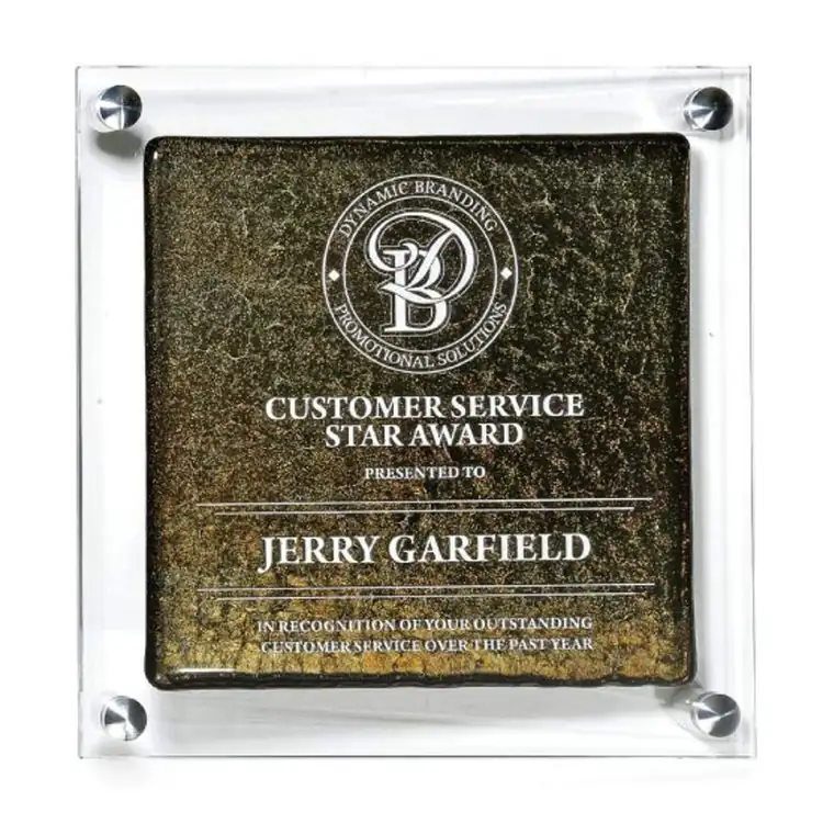 Plaque Fusion - Verre Starfire #2