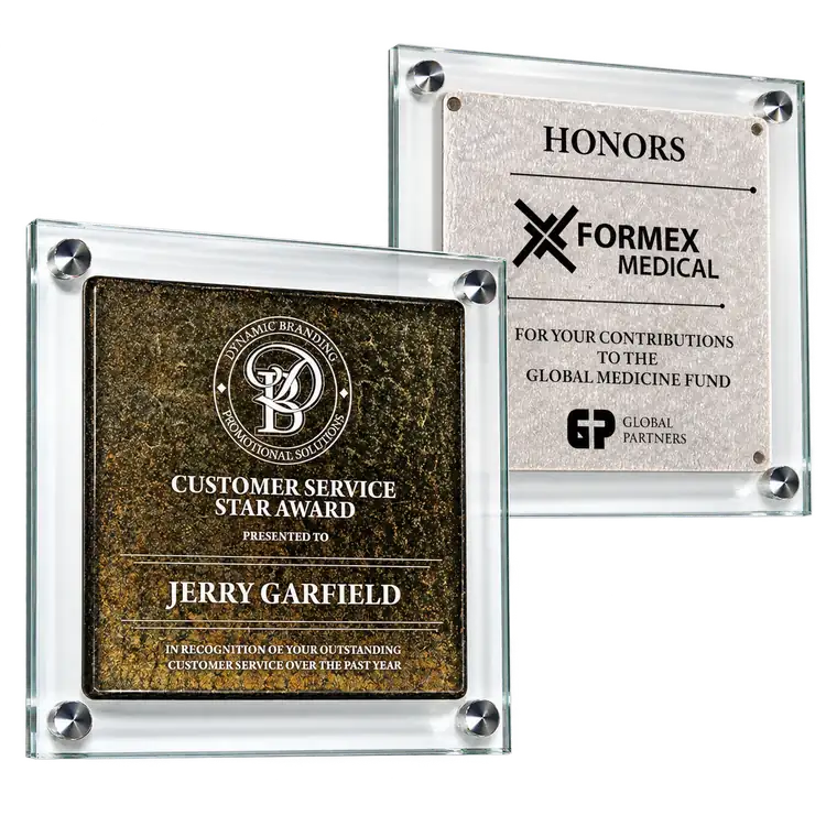 Plaque Fusion - Verre Starfire