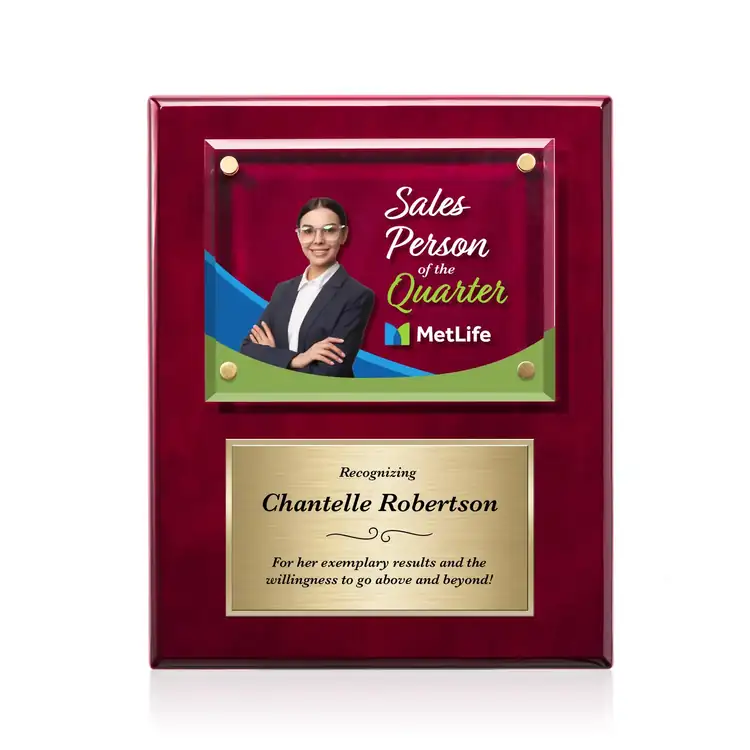Gossamer Multicolor Plaque #11