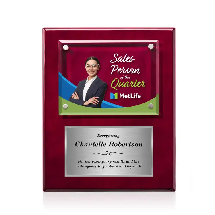 Gossamer Multicolor Plaque #12