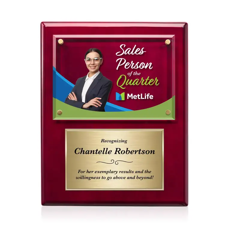 Gossamer Multicolor Plaque #14