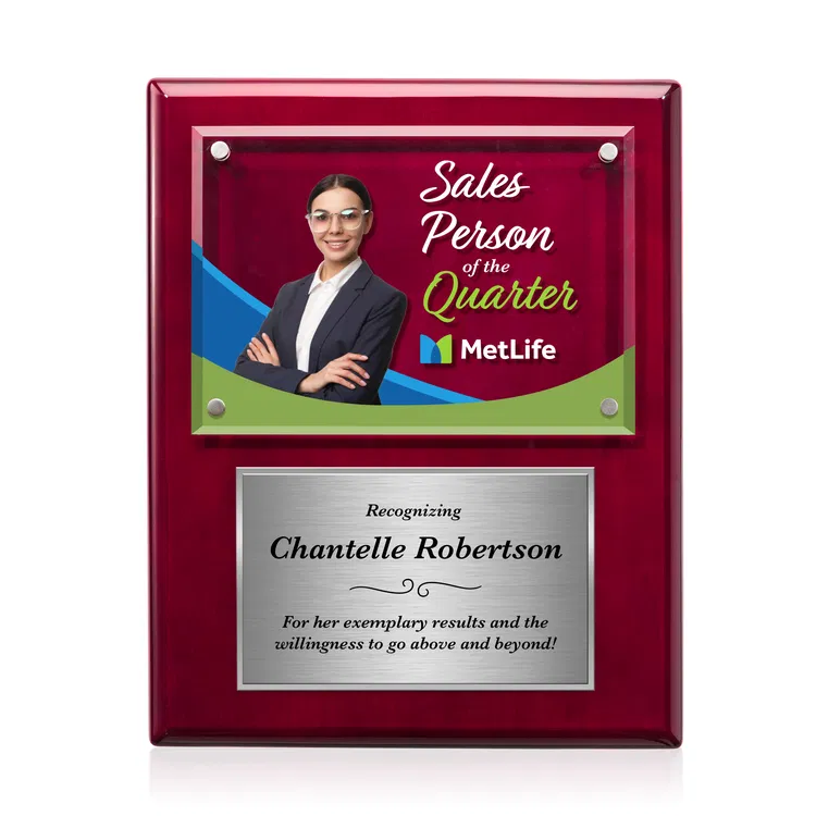 Gossamer Multicolor Plaque #16