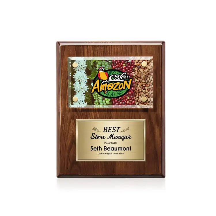 Gossamer Multicolor Plaque #35