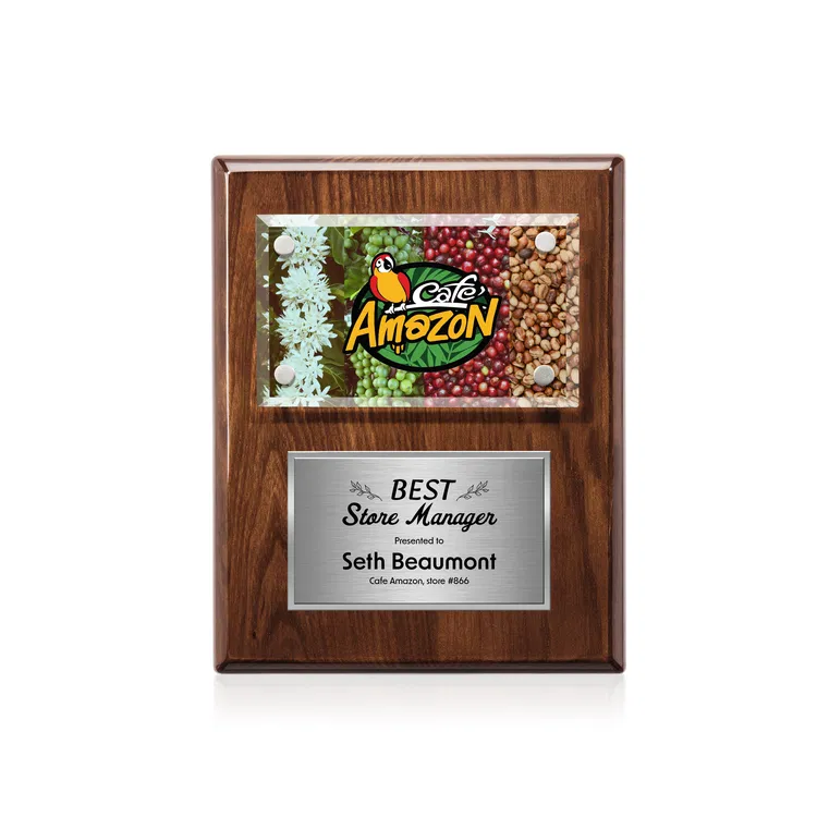 Gossamer Multicolor Plaque #37