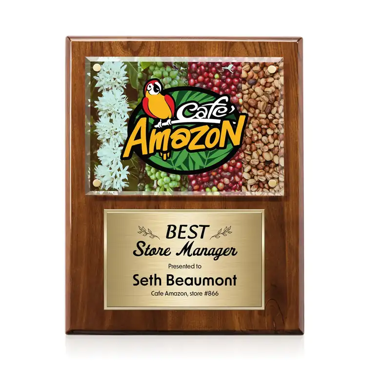 Gossamer Multicolor Plaque #44