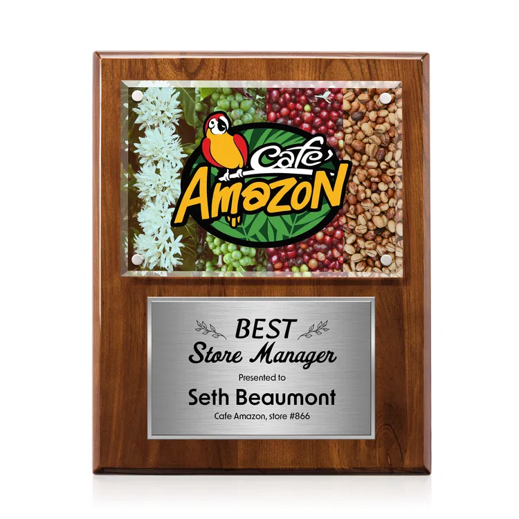 Gossamer Multicolor Plaque #46