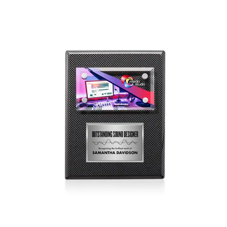 Gossamer Multicolor Plaque #47