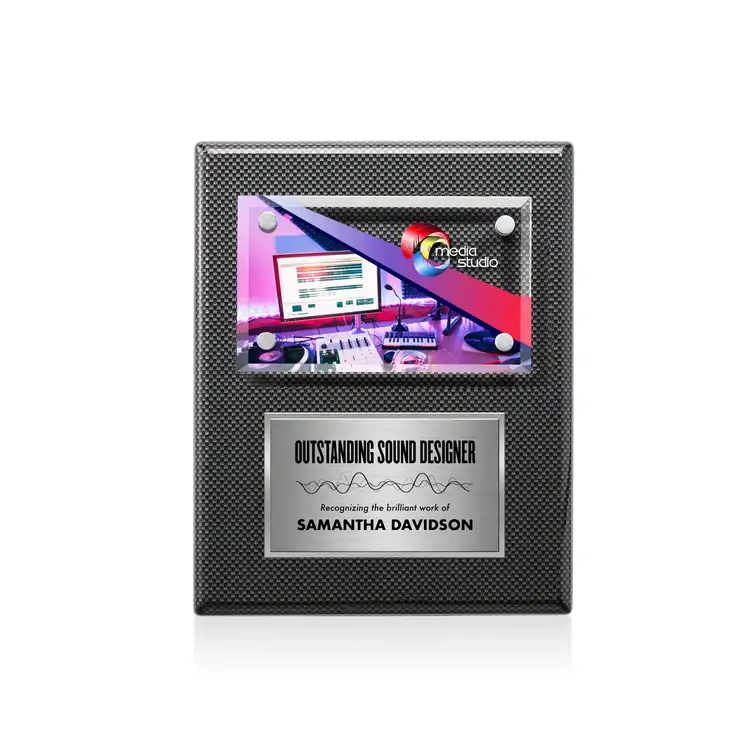 Gossamer Multicolor Plaque #48