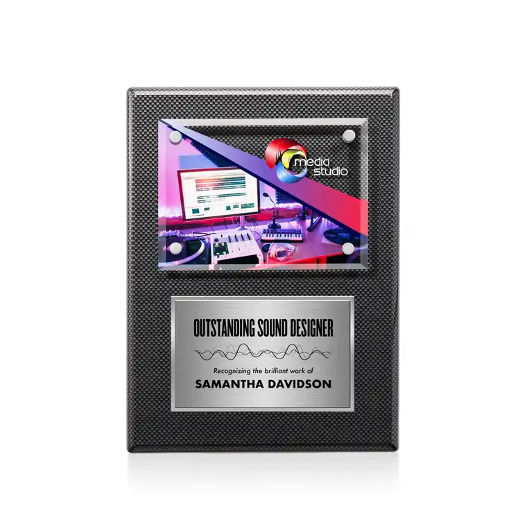 Gossamer Multicolor Plaque #49