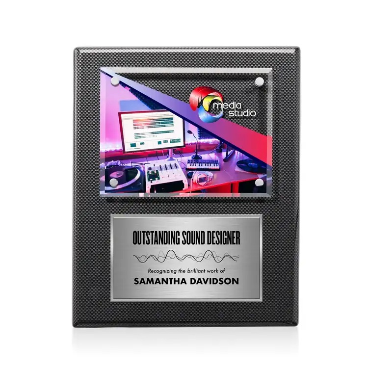 Gossamer Multicolor Plaque #50
