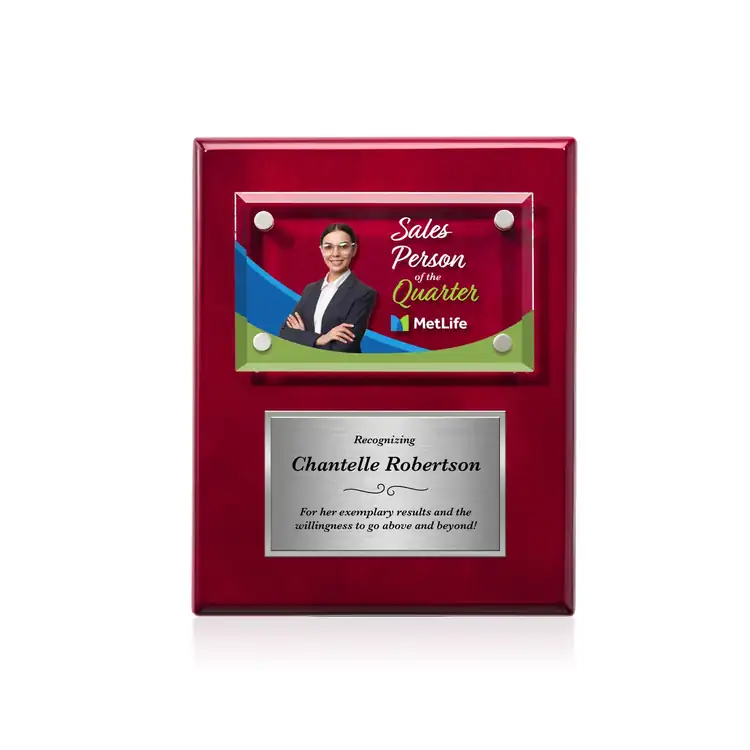 Gossamer Multicolor Plaque #6