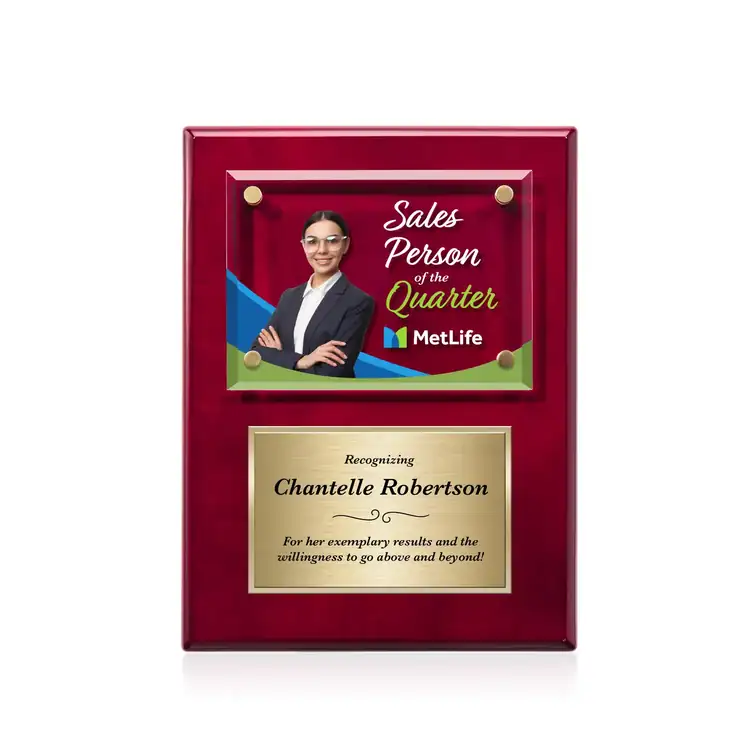 Gossamer Multicolor Plaque #8