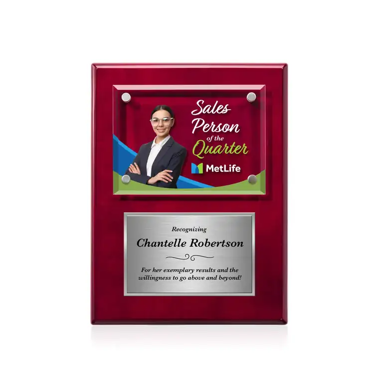 Gossamer Multicolor Plaque #9