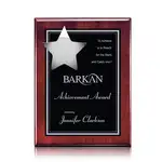 Plaque Hollister - Bois de Rose/Chrome 8 x 10 po