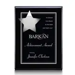 Plaque Hollister - Noir/Chrome 10.5 x 13 po