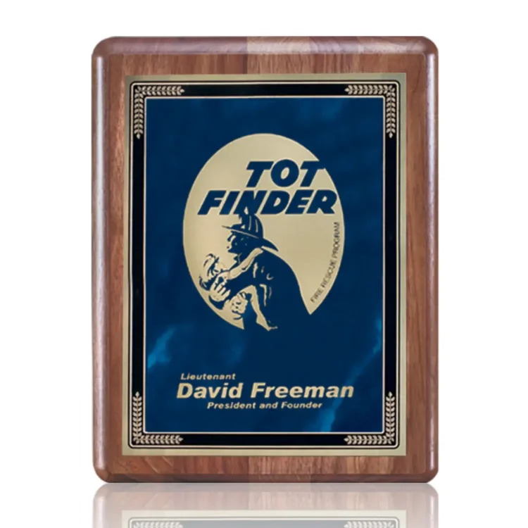 Plaque Maitland Cardinal - Fini noyer #10