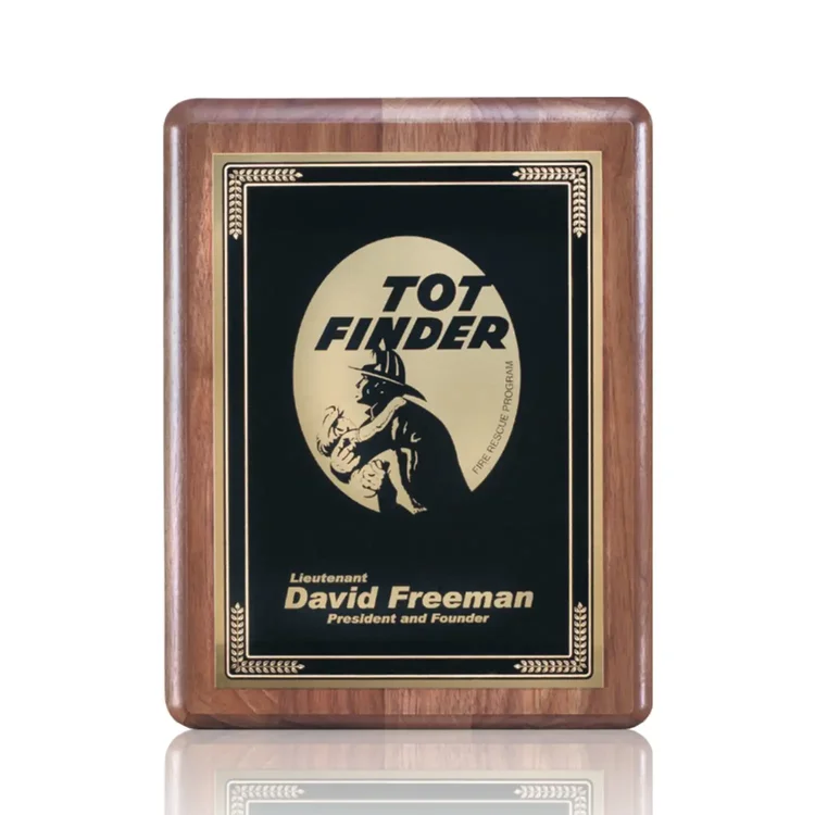 Plaque Maitland Cardinal - Fini noyer #11