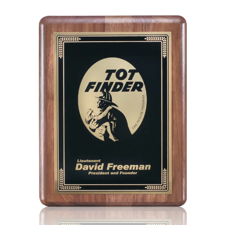 Plaque Maitland Cardinal - Fini noyer #13