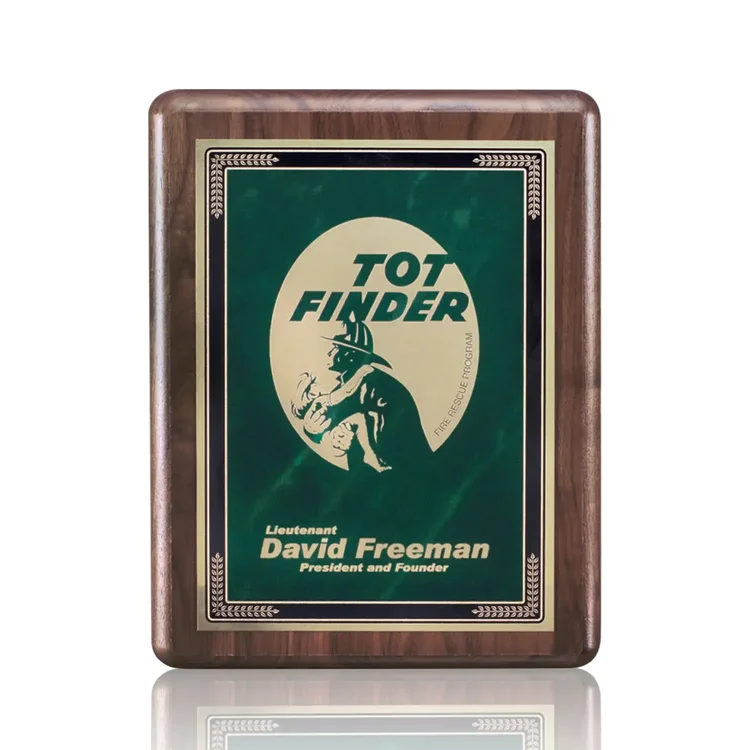 Plaque Maitland Cardinal - Fini noyer #5