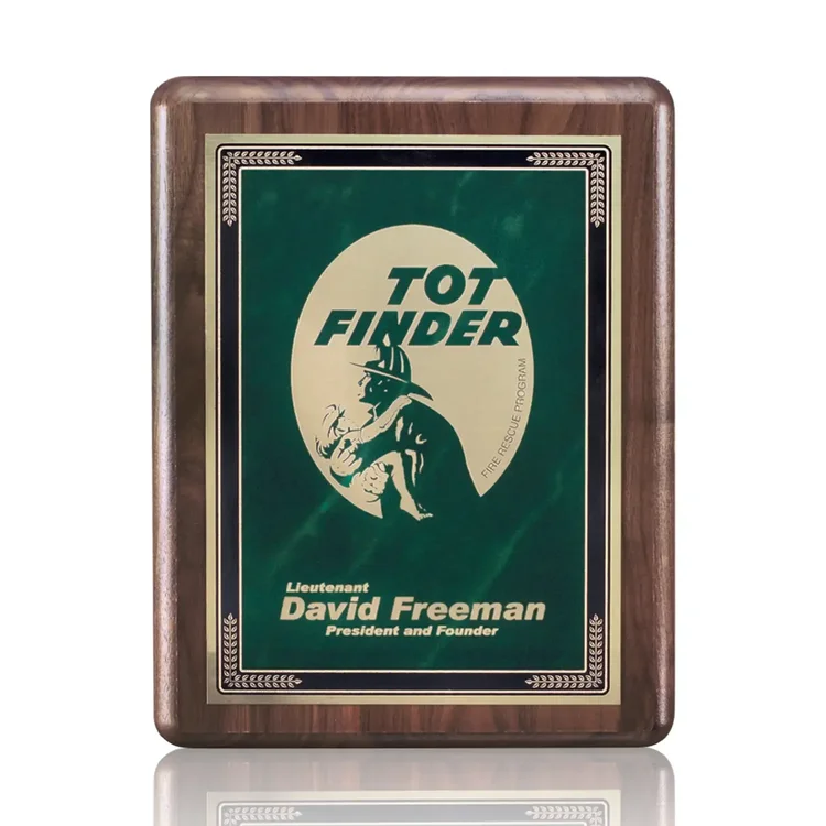 Plaque Maitland Cardinal - Fini noyer #6