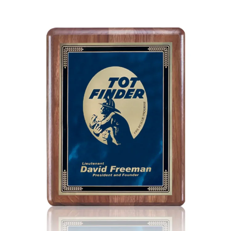 Plaque Maitland Cardinal - Fini noyer #8