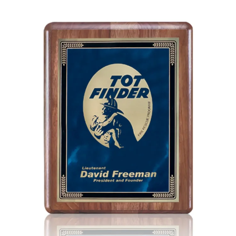Plaque Maitland Cardinal - Fini noyer #9