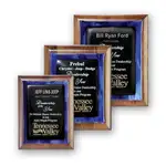 Plaque Metallic Fusion - Bleu