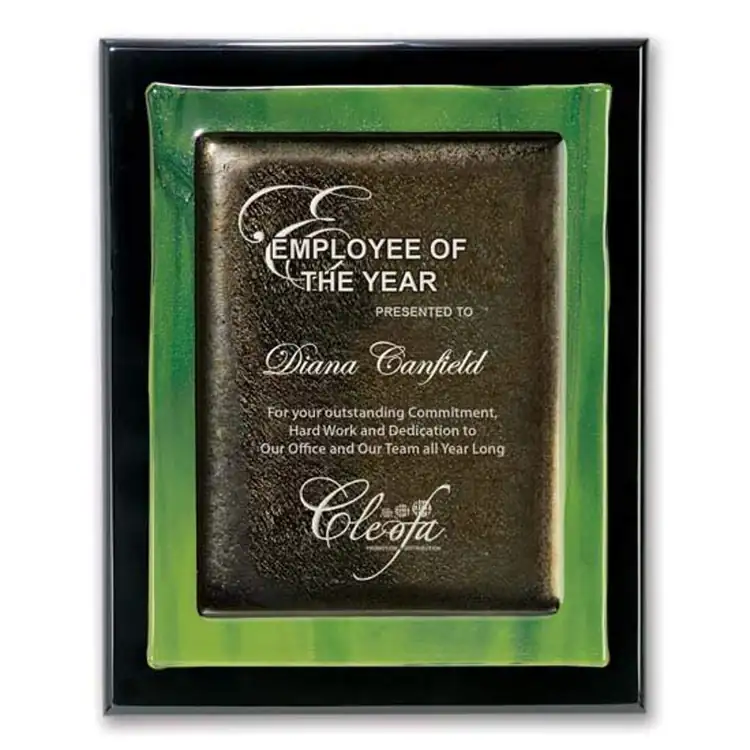 Metallic Fusion Black Plaque #2