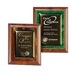Plaque Metallic Fusion - Noyer