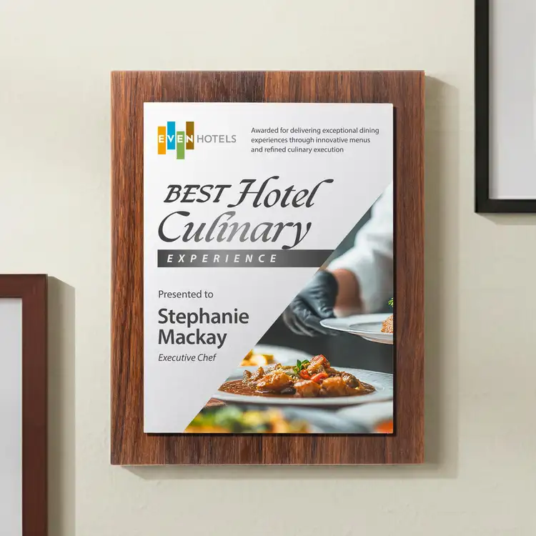 Millsboro Plaque - Multicolor Print #13