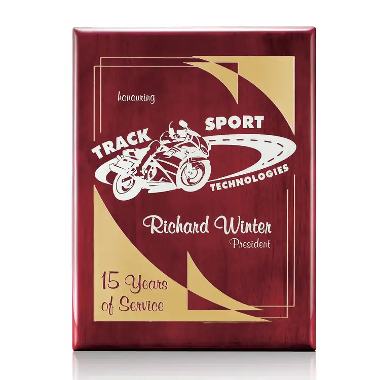 Oakleigh Plaque - Rosewood #6