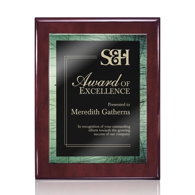 Oakleigh Caprice Plaque - Rosewood Finish #4